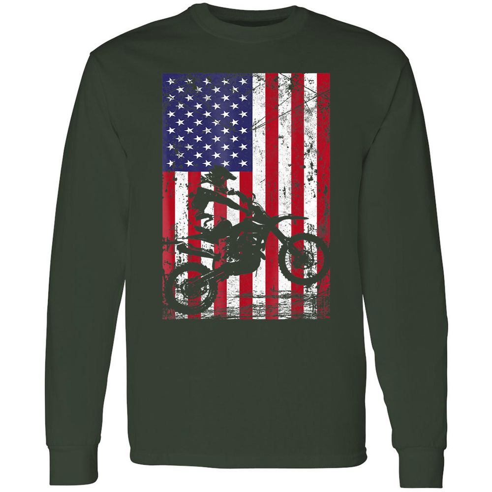 Long Sleeve T-Shirt - H2HMWKKS - Forest Green - 4