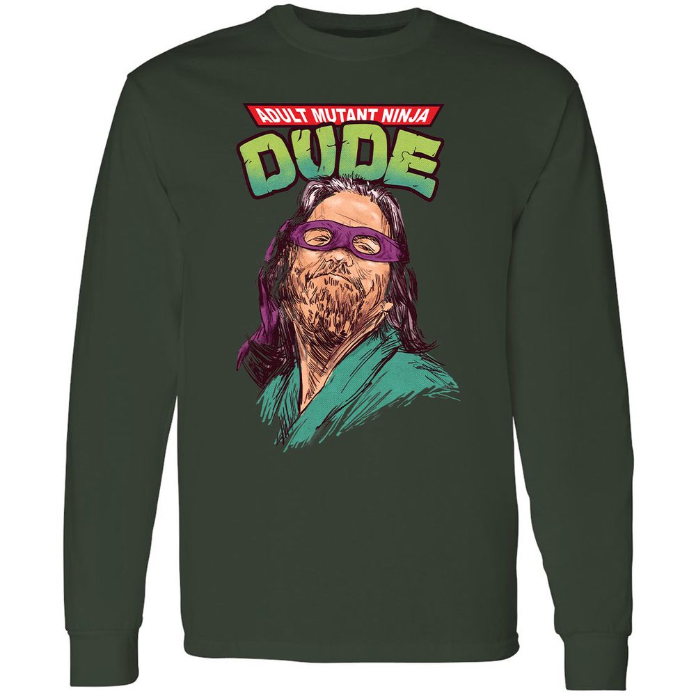 Long Sleeve T-Shirt - 5NCLY1L9 - Forest Green - 4