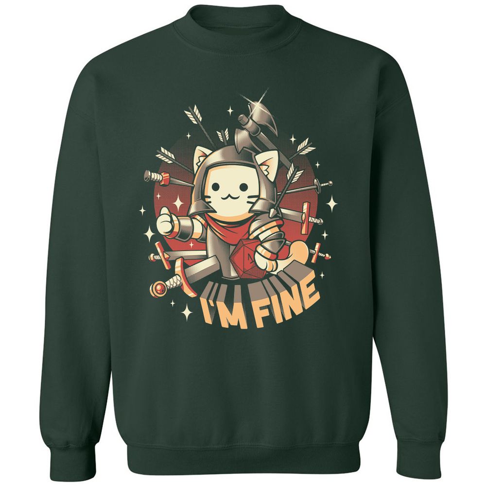 Classic Unisex Sweatshirt - SWTD5FPE - Forest Green - 4