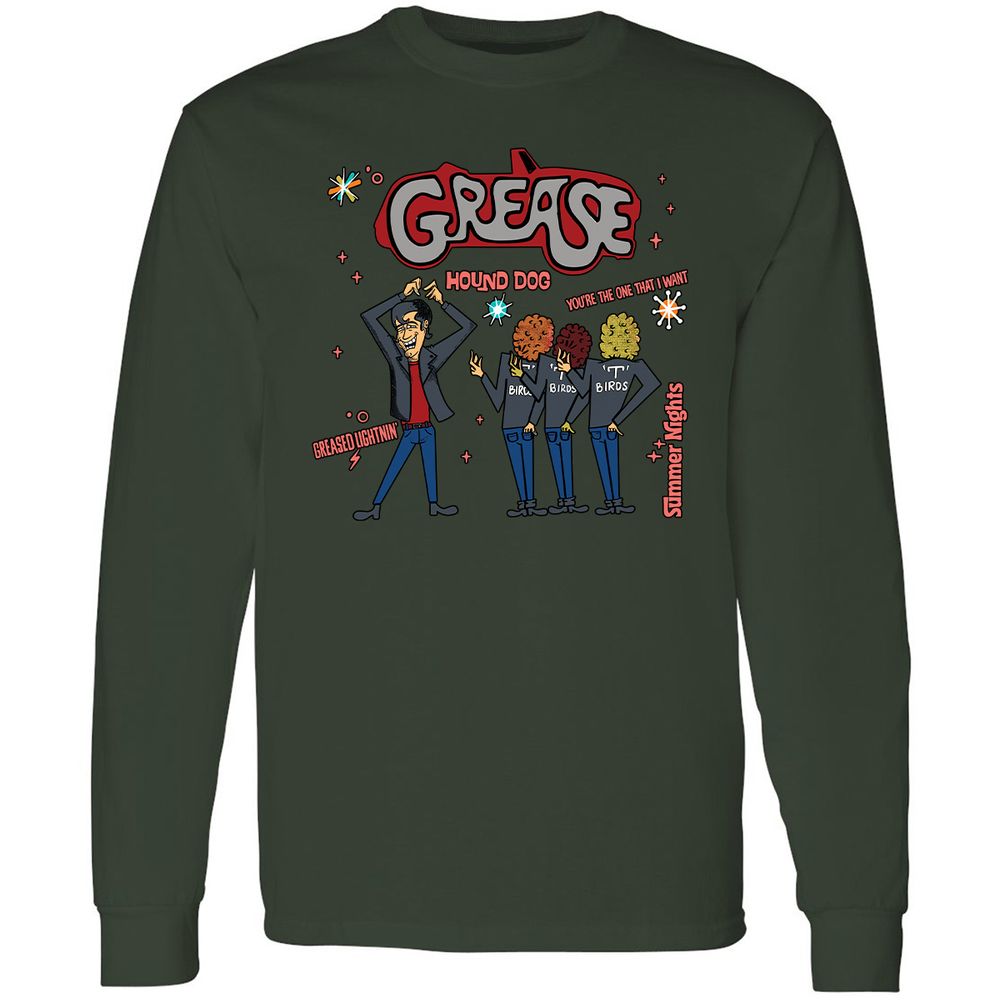 Grease Musical - Forest Green - 4