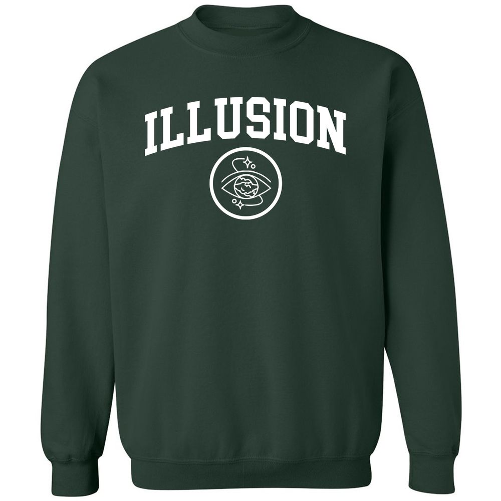Classic Unisex Sweatshirt - 8J12HQP4 - Forest Green - 4