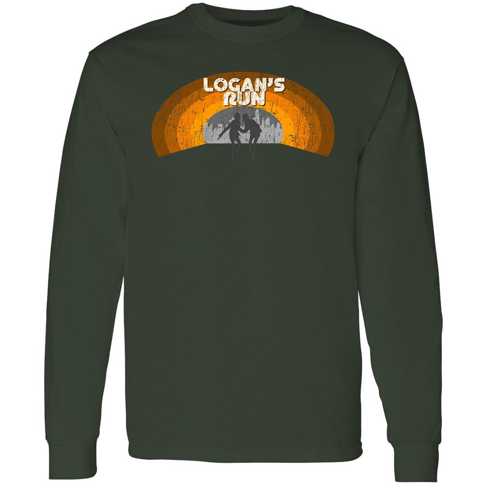 Long Sleeve T-Shirt - D9SVVPZQ - Forest Green - 4