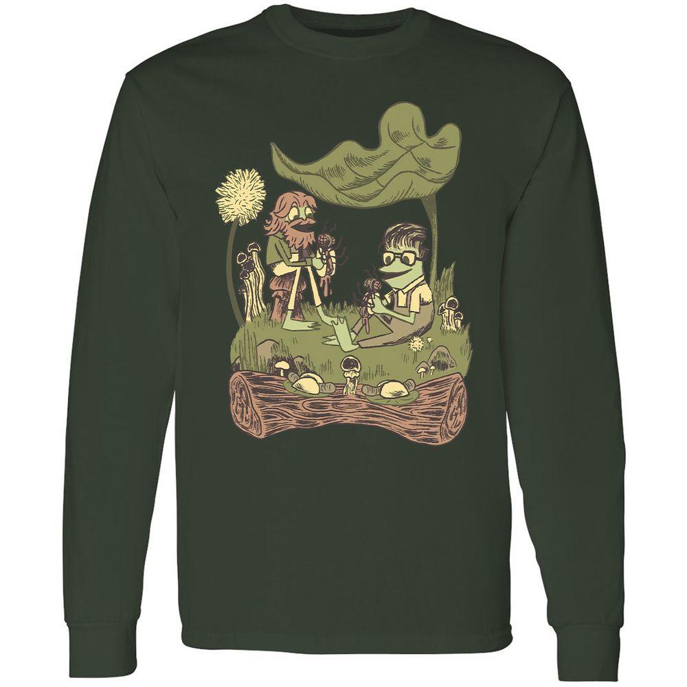 Long Sleeve T-Shirt - MFGLWEJ2 - Forest Green - 4