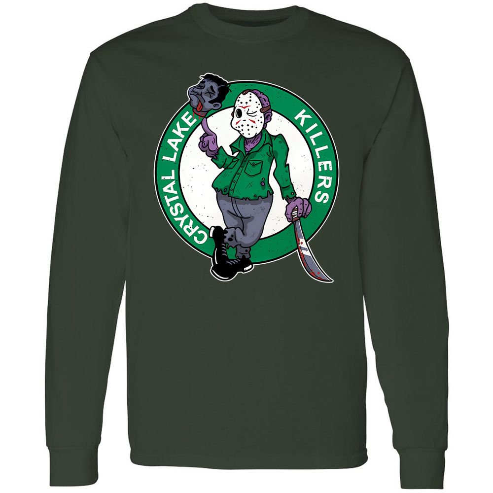 Long Sleeve T-Shirt - MKFSTJC1 - Forest Green - 4