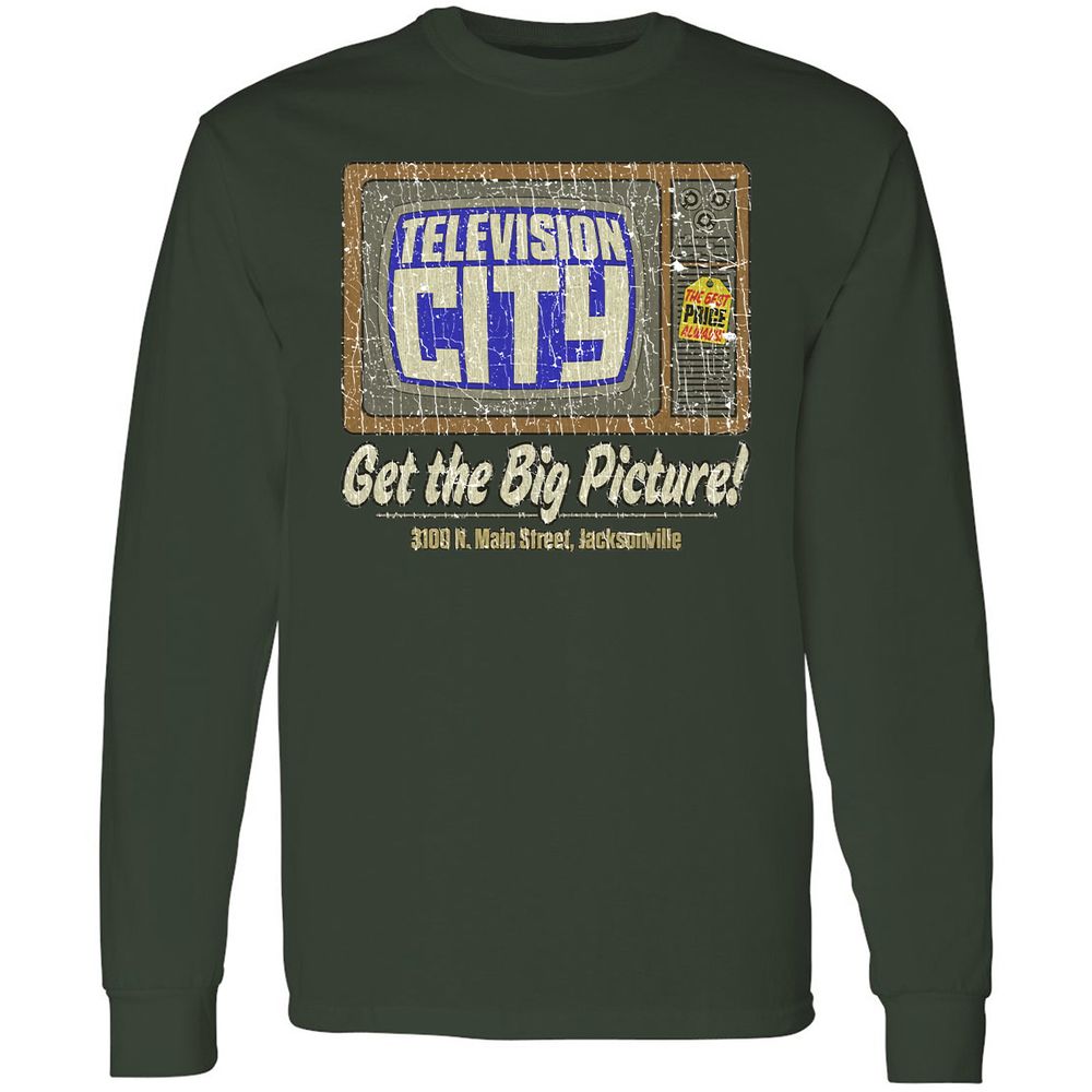 Long Sleeve T-Shirt - CU5LVM71 - Forest Green - 4