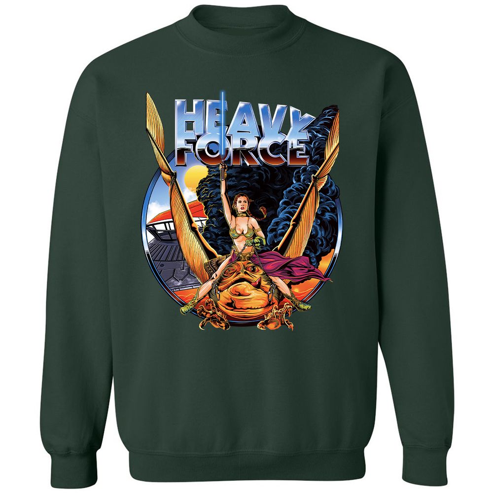 Classic Unisex Sweatshirt - P1XTLVNM - Forest Green - 4