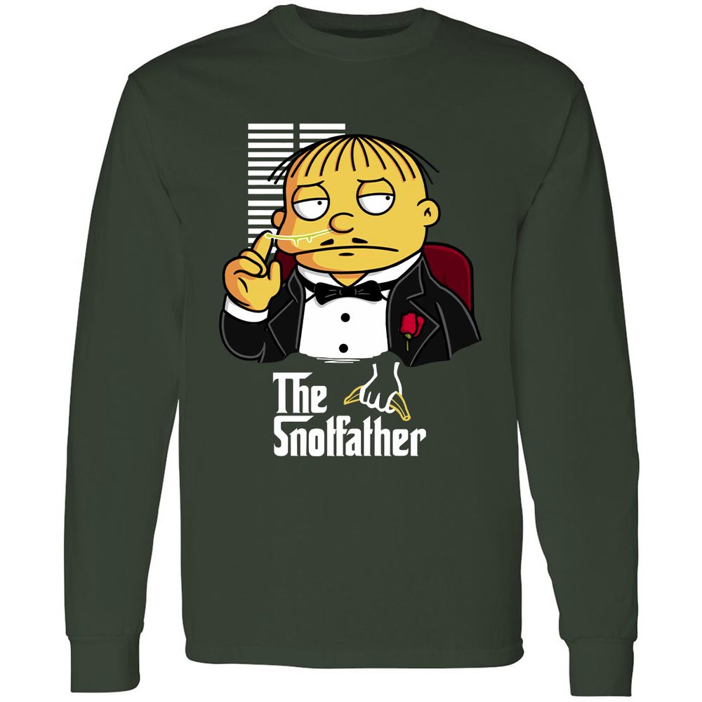 Long Sleeve T-Shirt - PTTZEYJ6 - Forest Green - 4