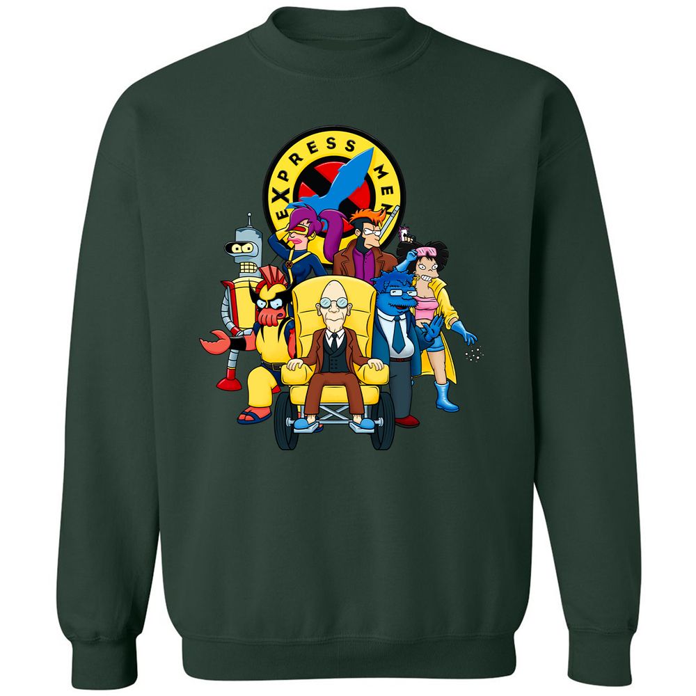 Classic Unisex Sweatshirt - KKLQBB7S - Forest Green - 4