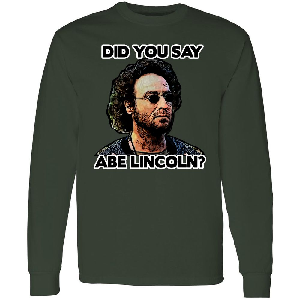 Long Sleeve T-Shirt - MDGD2XF3 - Forest Green - 4