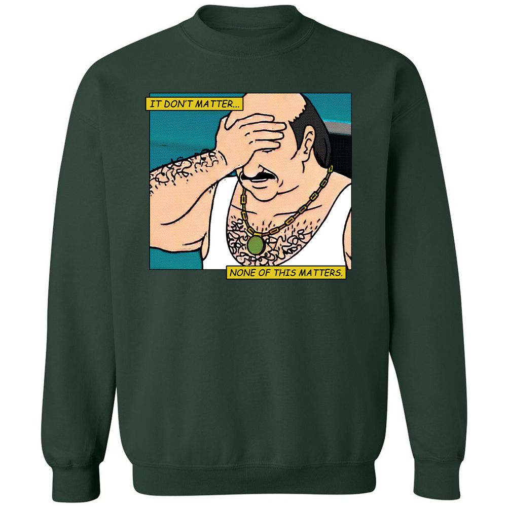 Classic Unisex Sweatshirt - HDRU38MB - Forest Green - 4