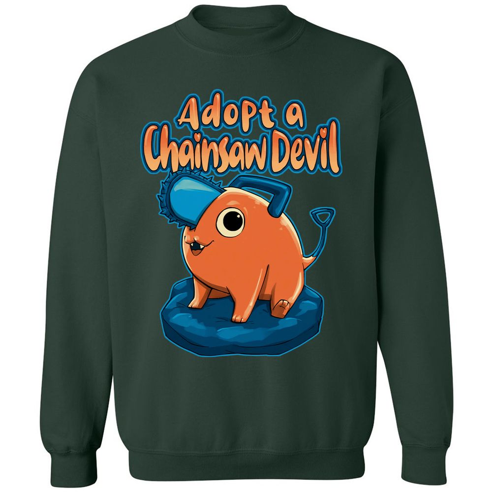 Classic Unisex Sweatshirt - PC4H98PR - Forest Green - 4