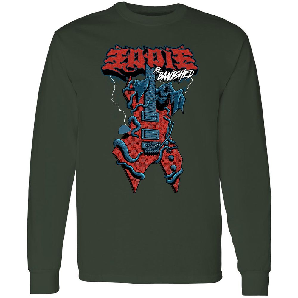 Long Sleeve T-Shirt - 932F42TQ - Forest Green - 4