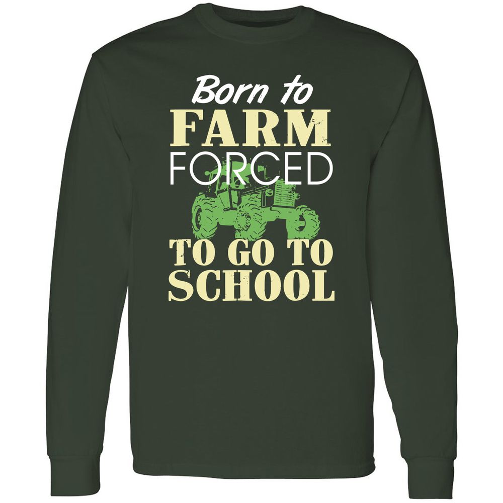 Long Sleeve T-Shirt - LU2KT5LY - Forest Green - 4