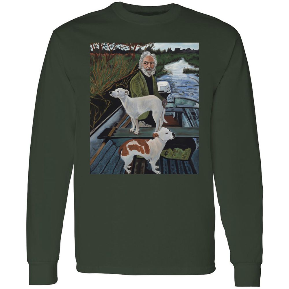 Long Sleeve T-Shirt - WWC943F9 - Forest Green - 4