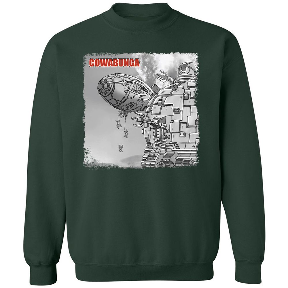 Classic Unisex Sweatshirt - 5TLWRE3W - Forest Green - 4