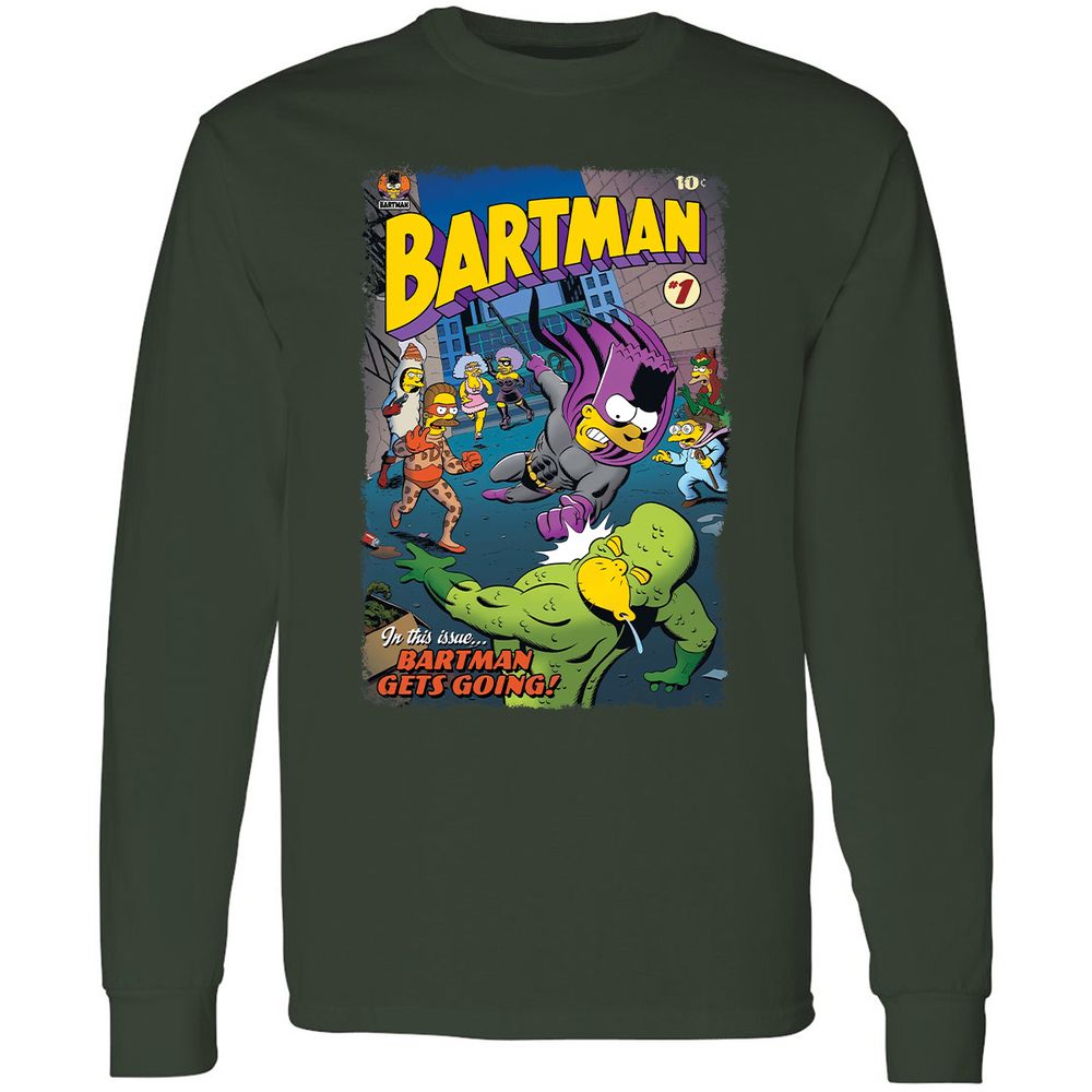 Long Sleeve T-Shirt - 6V74Q9UE - Forest Green - 4