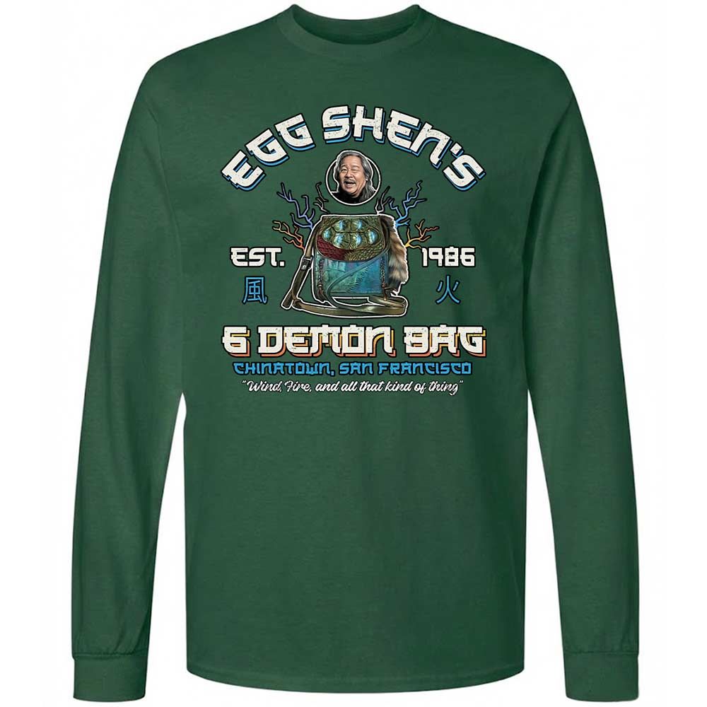 Long Sleeve T-Shirt - L7Y5AYUN - Forest Green - 4