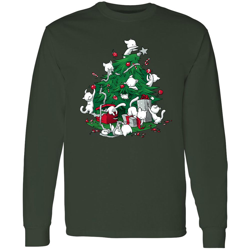 Long Sleeve T-Shirt - ZA4LCA91 - Forest Green - 4