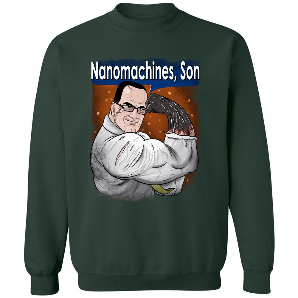 Classic Unisex Sweatshirt - 9WE2CDHF - Forest Green - 4