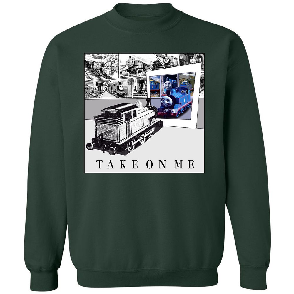 Classic Unisex Sweatshirt - CPJXEC7V - Forest Green - 4