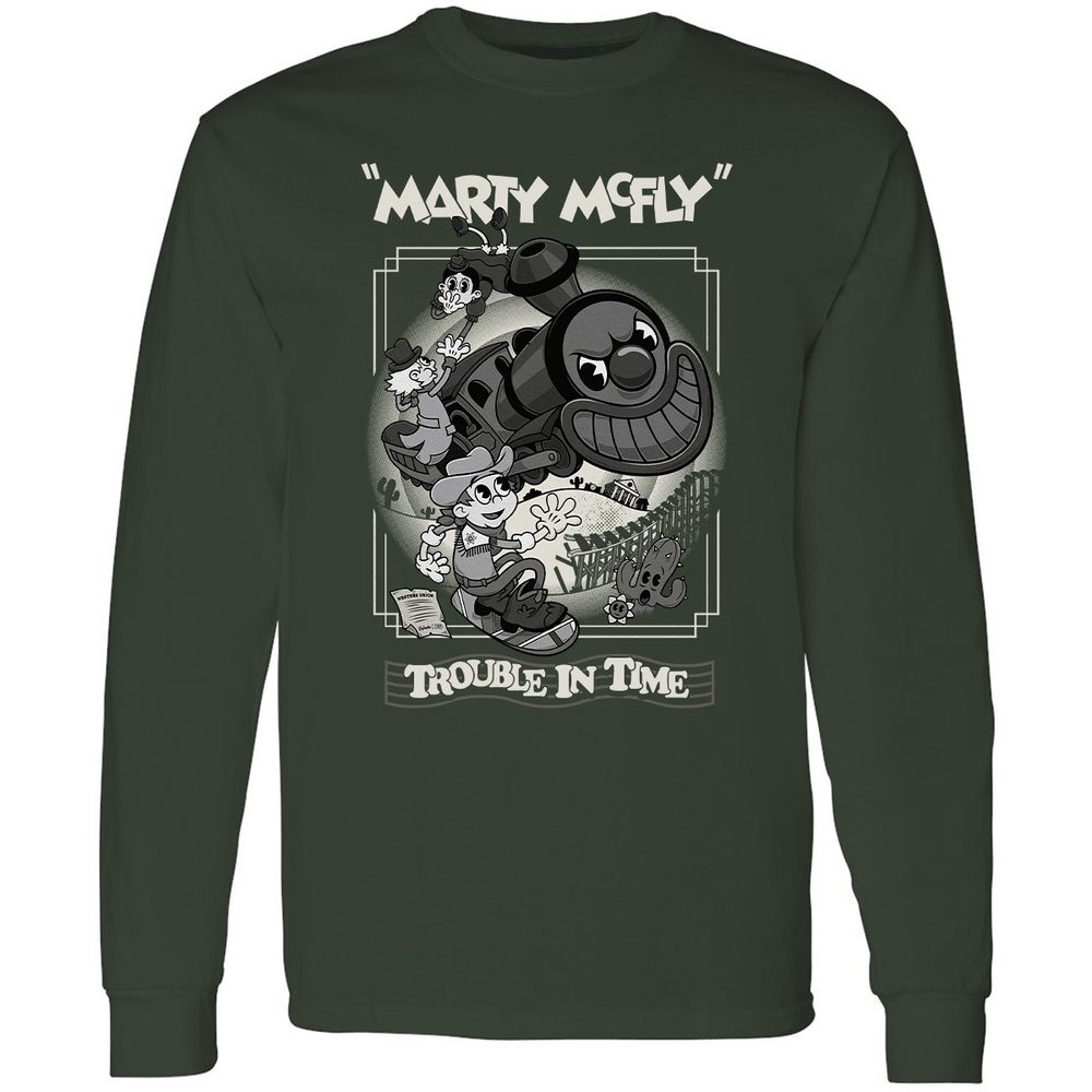 Long Sleeve T-Shirt - 4M5R75AM - Forest Green - 4