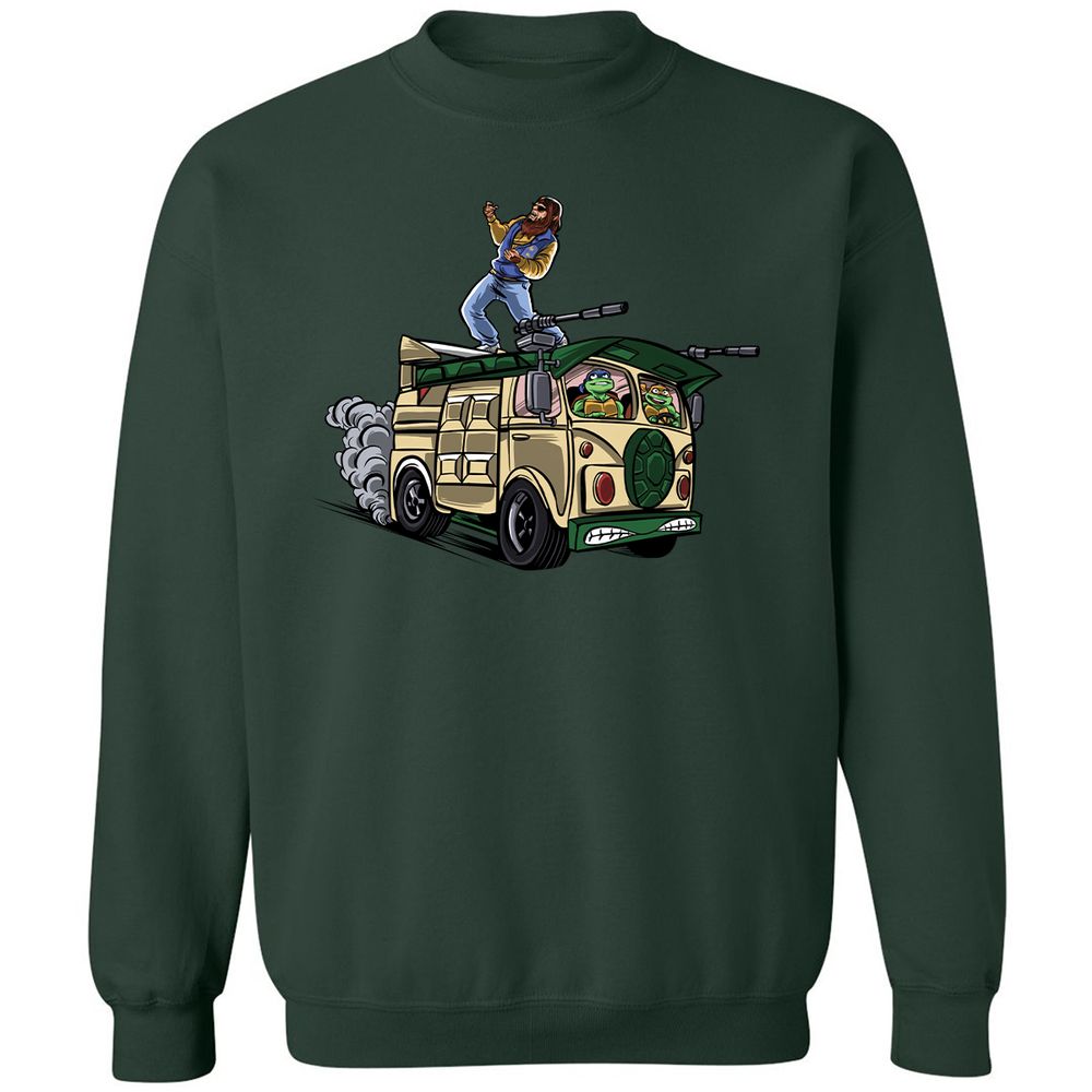 Classic Unisex Sweatshirt - CZRF92MQ - Forest Green - 4