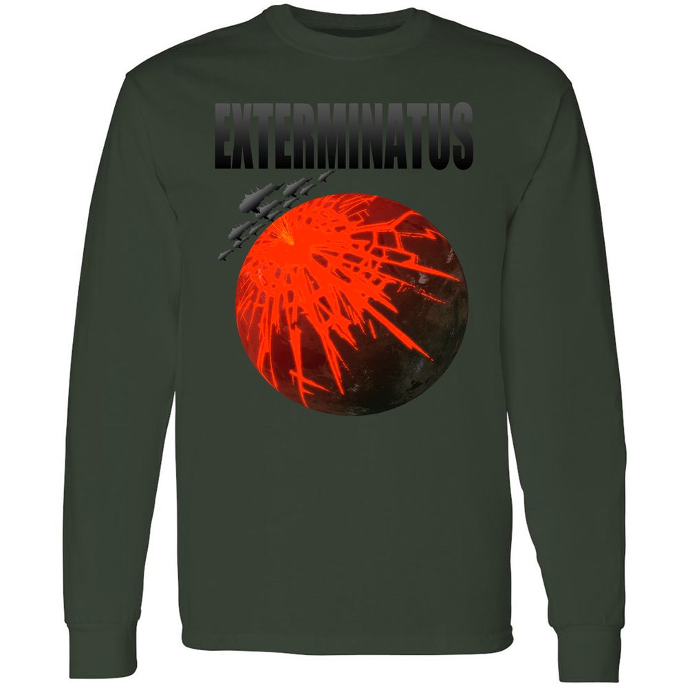 Long Sleeve T-Shirt - RNZ91514 - Forest Green - 4