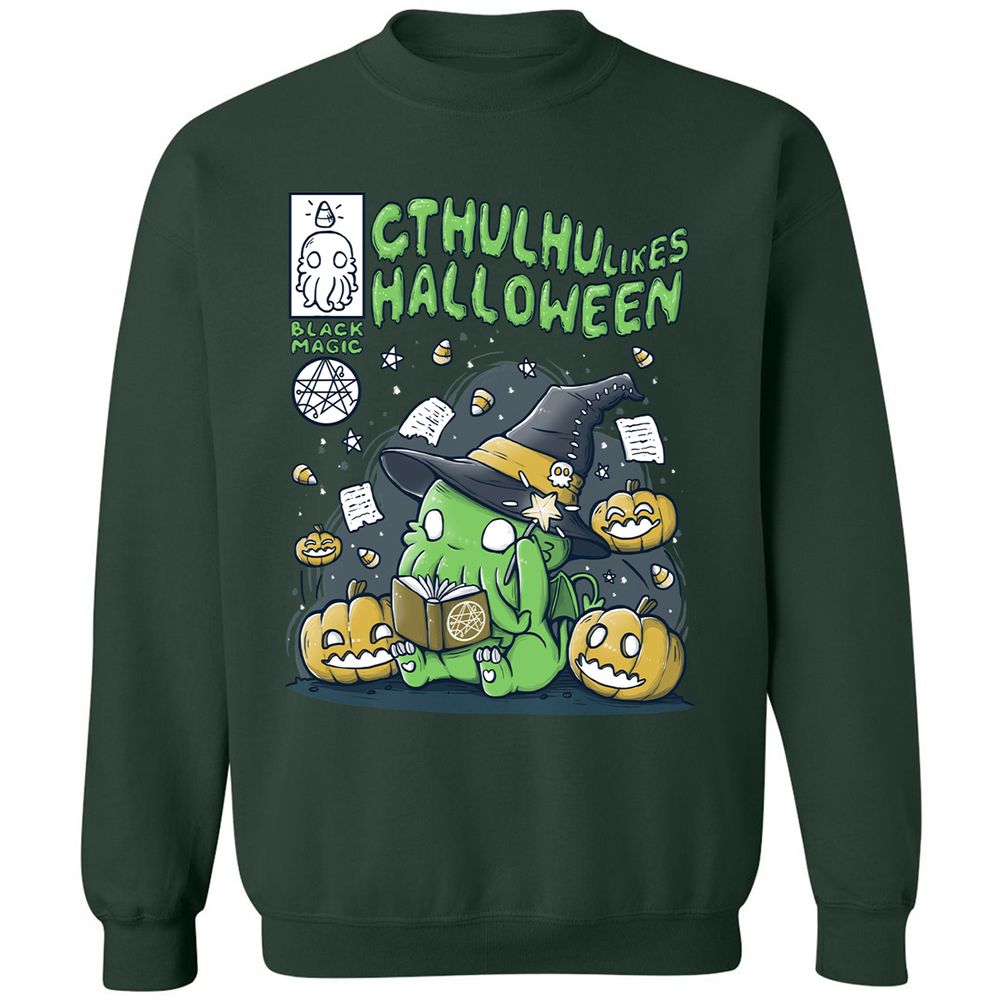 Classic Unisex Sweatshirt - Q94ELPX1 - Forest Green - 4
