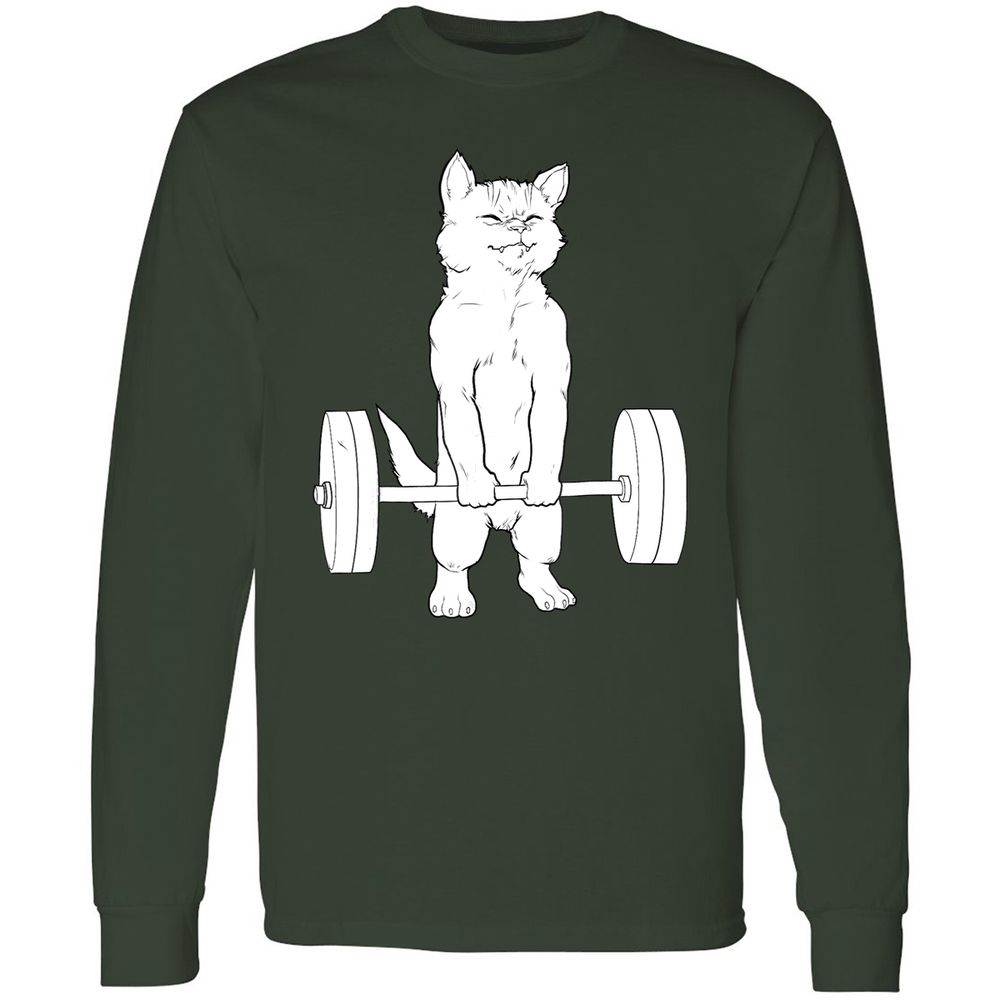 Long Sleeve T-Shirt - X4AWUGHD - Forest Green - 4