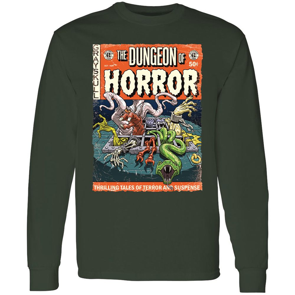 Long Sleeve T-Shirt - MM33SJFS - Forest Green - 4