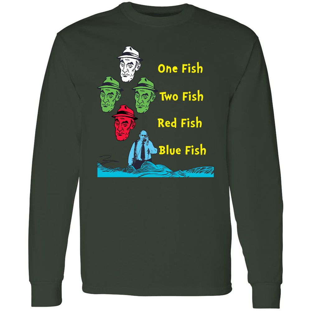 Long Sleeve T-Shirt - UCQPC8QB - Forest Green - 4