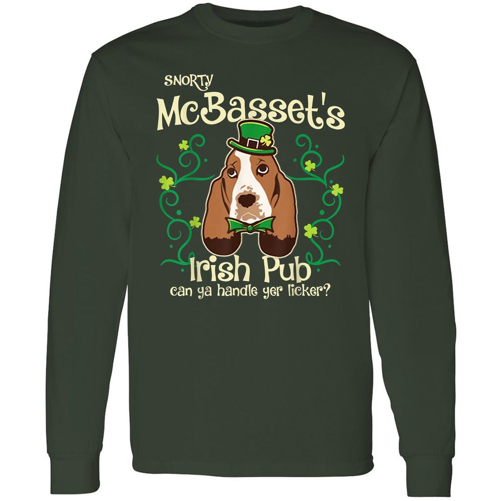 Long Sleeve T-Shirt - 7QDVRSXV - Forest Green - 4