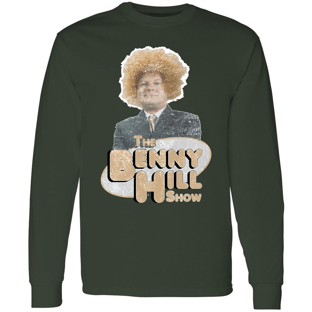Long Sleeve T-Shirt - 2ZGL5UKP - Forest Green - 4