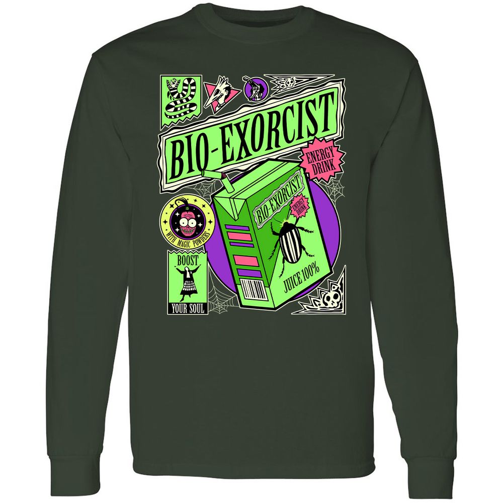 Long Sleeve T-Shirt - 8VHWEGLP - Forest Green - 4