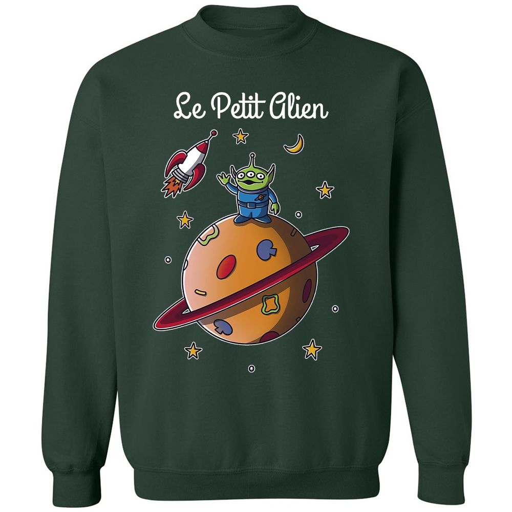 Classic Unisex Sweatshirt - 6V1ZEPVJ - Forest Green - 4