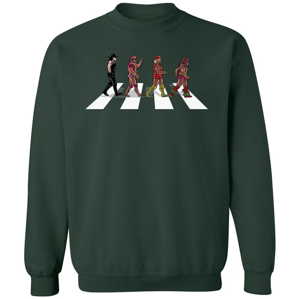 Classic Unisex Sweatshirt - TBR2LZGK - Forest Green - 4