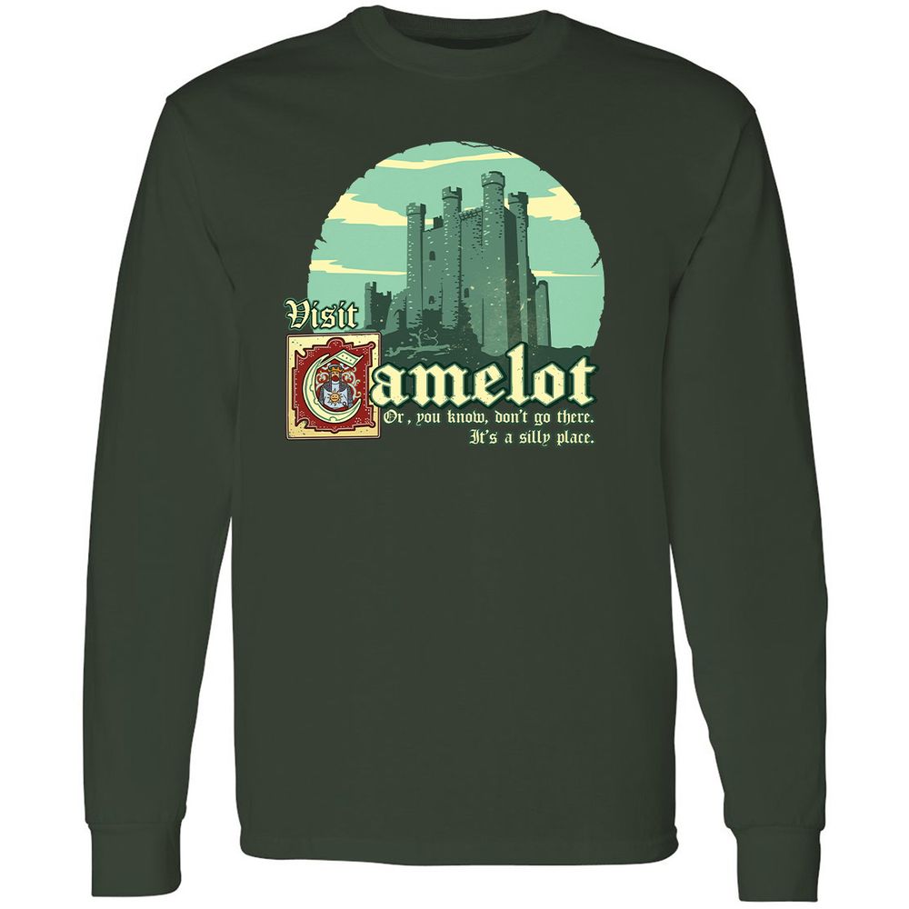 Long Sleeve T-Shirt - DX32Z6WA - Forest Green - 4