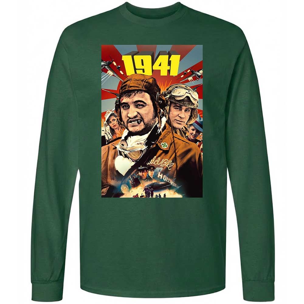 Long Sleeve T-Shirt - 43RG5DF9 - Forest Green - 4