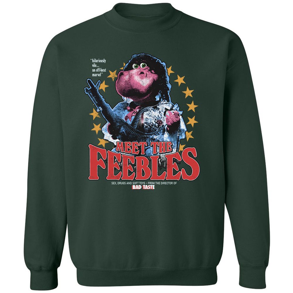 Classic Unisex Sweatshirt - 86CJ7RQY - Forest Green - 4