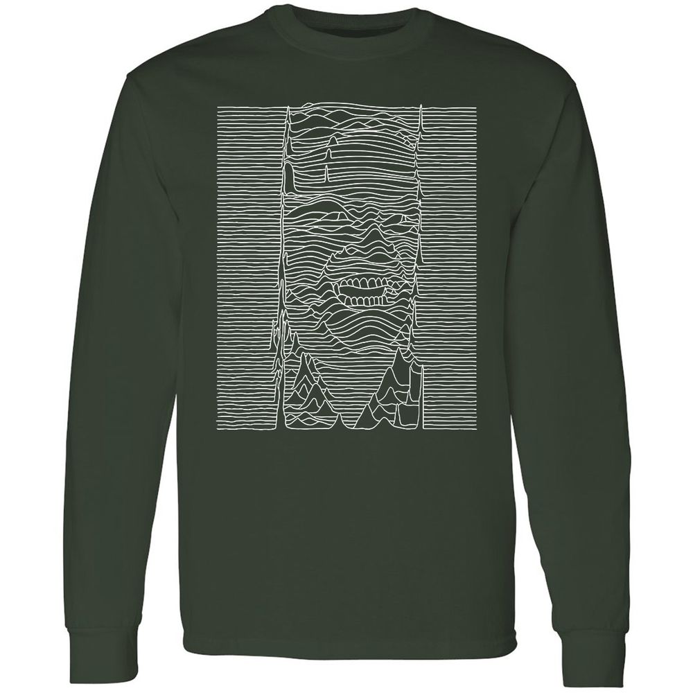 Long Sleeve T-Shirt - XEKU4ACM - Forest Green - 4