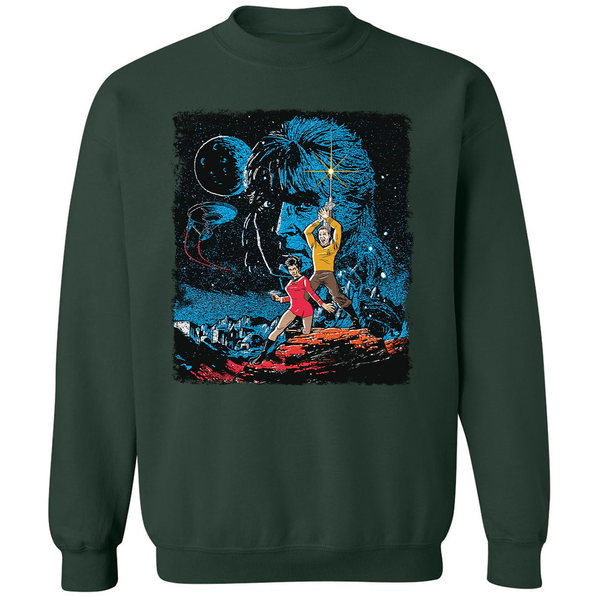 Classic Unisex Sweatshirt - 2PFSXHX1 - Forest Green - 4