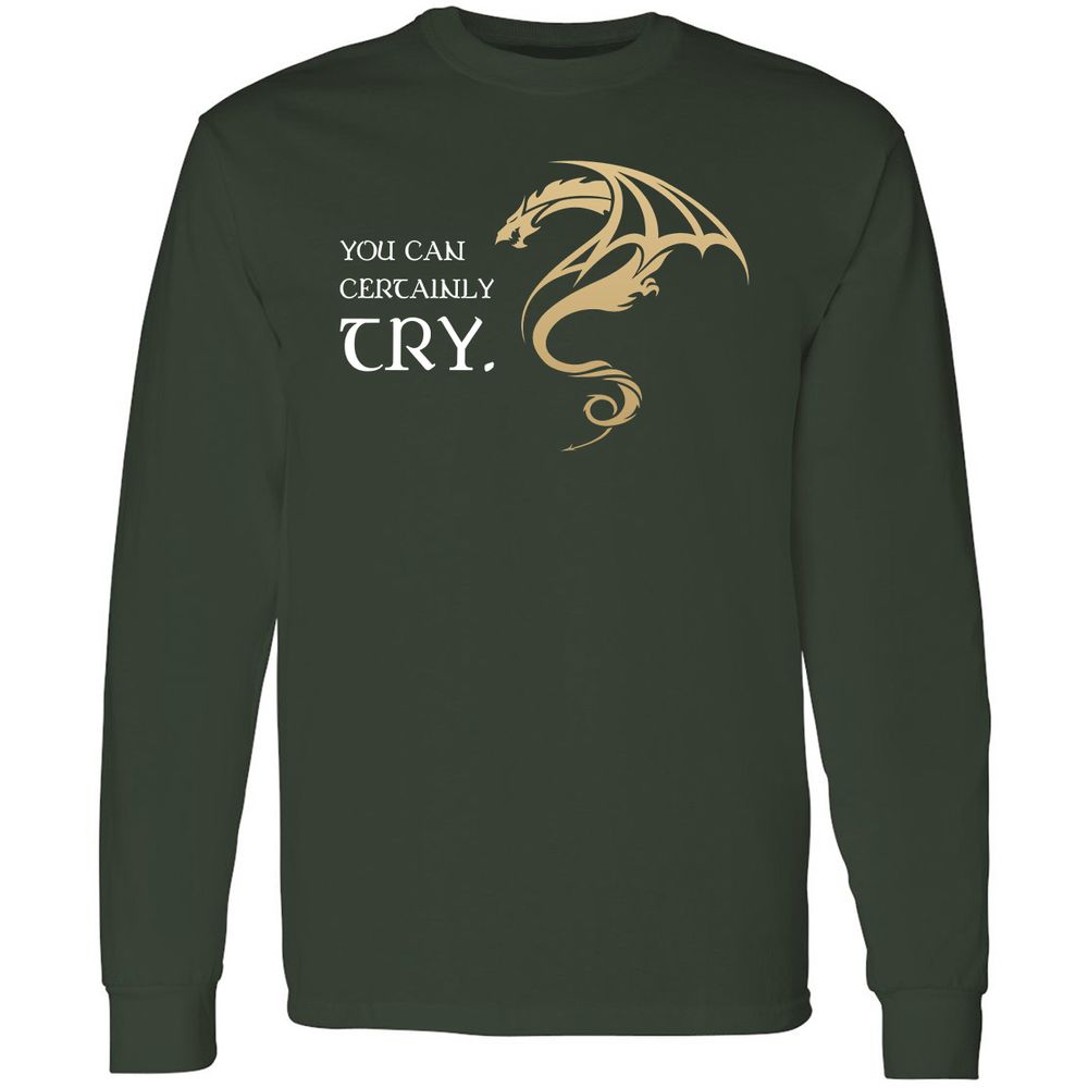 Long Sleeve T-Shirt - 3UUQLZF2 - Forest Green - 4