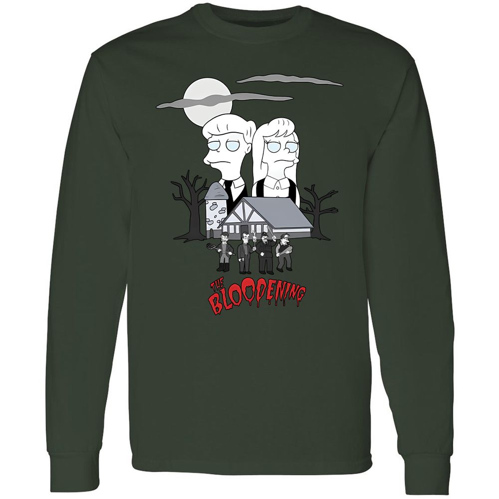Long Sleeve T-Shirt - HYEHAKM2 - Forest Green - 4