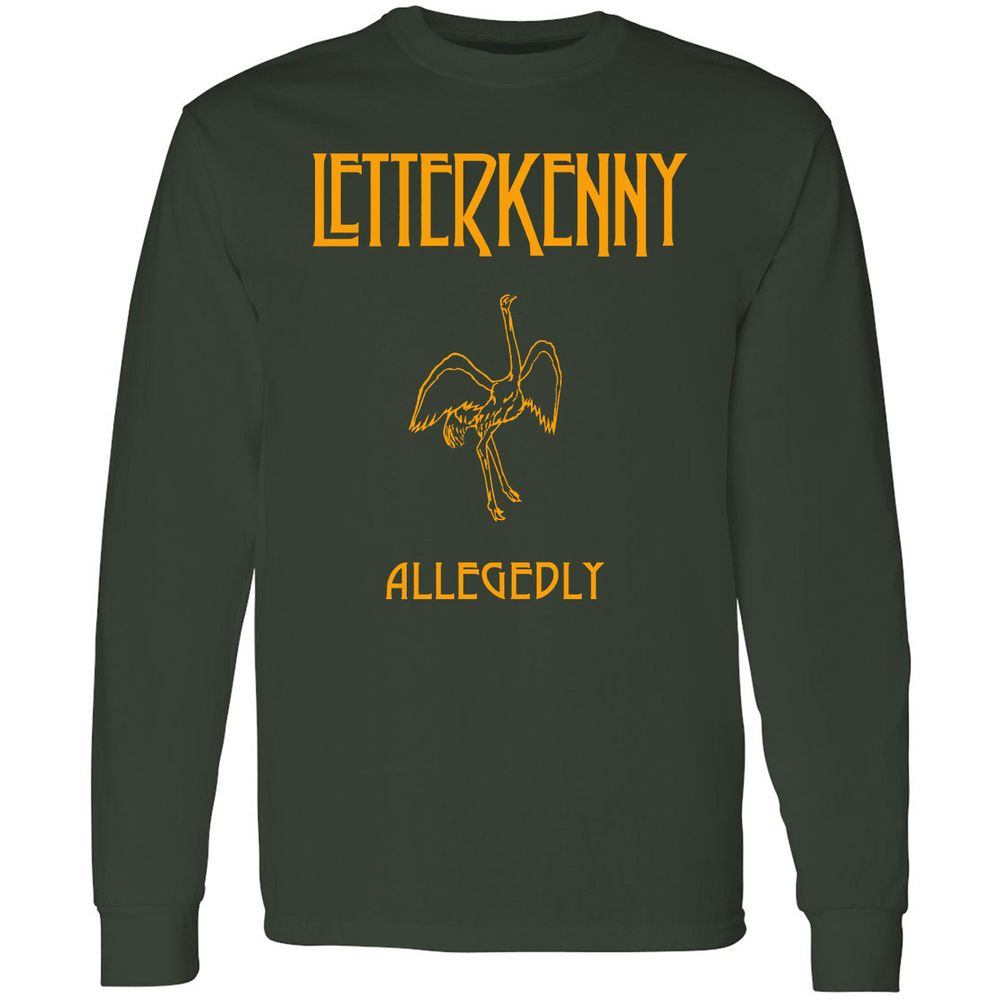 Long Sleeve T-Shirt - 9A6868TM - Forest Green - 4