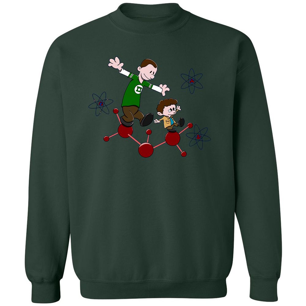 Classic Unisex Sweatshirt - NU1DE3JM - Forest Green - 4