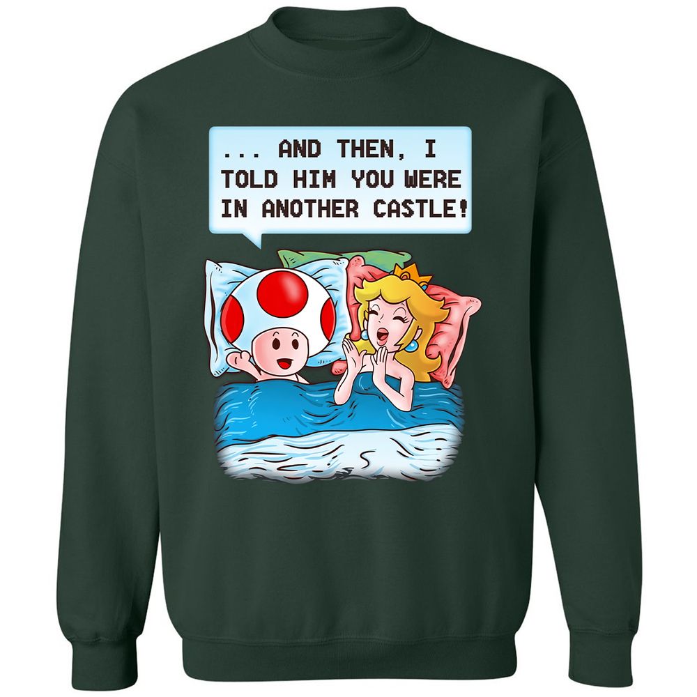Classic Unisex Sweatshirt - B25WAH95 - Forest Green - 4
