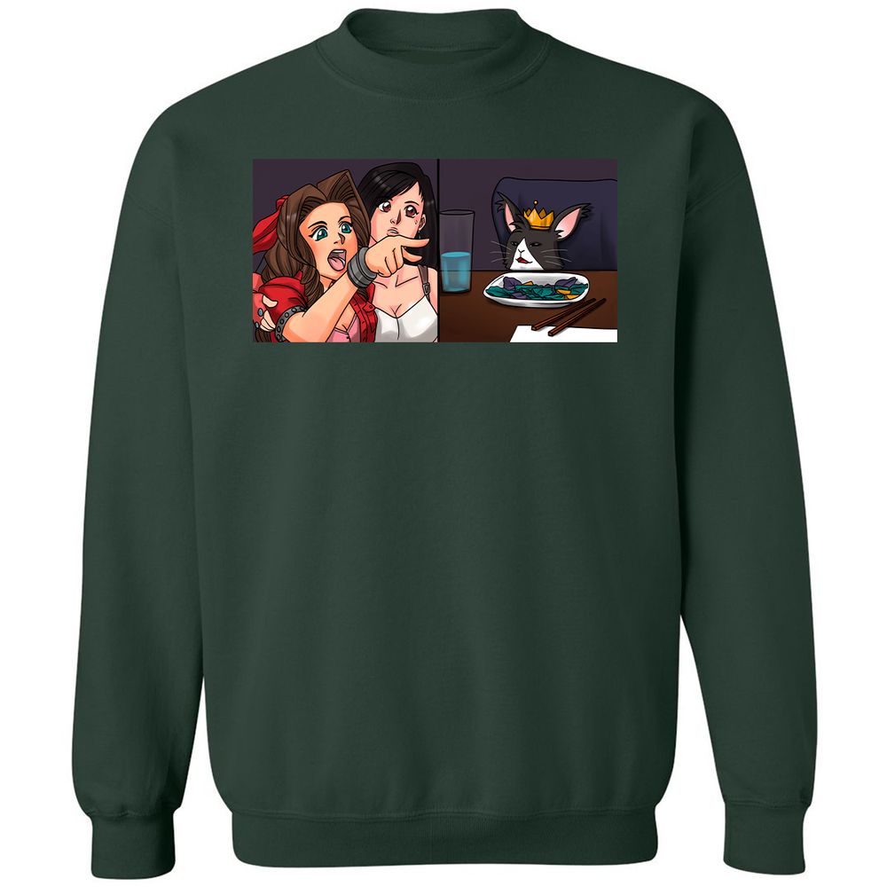 Classic Unisex Sweatshirt - Y73JJ5EH - Forest Green - 4