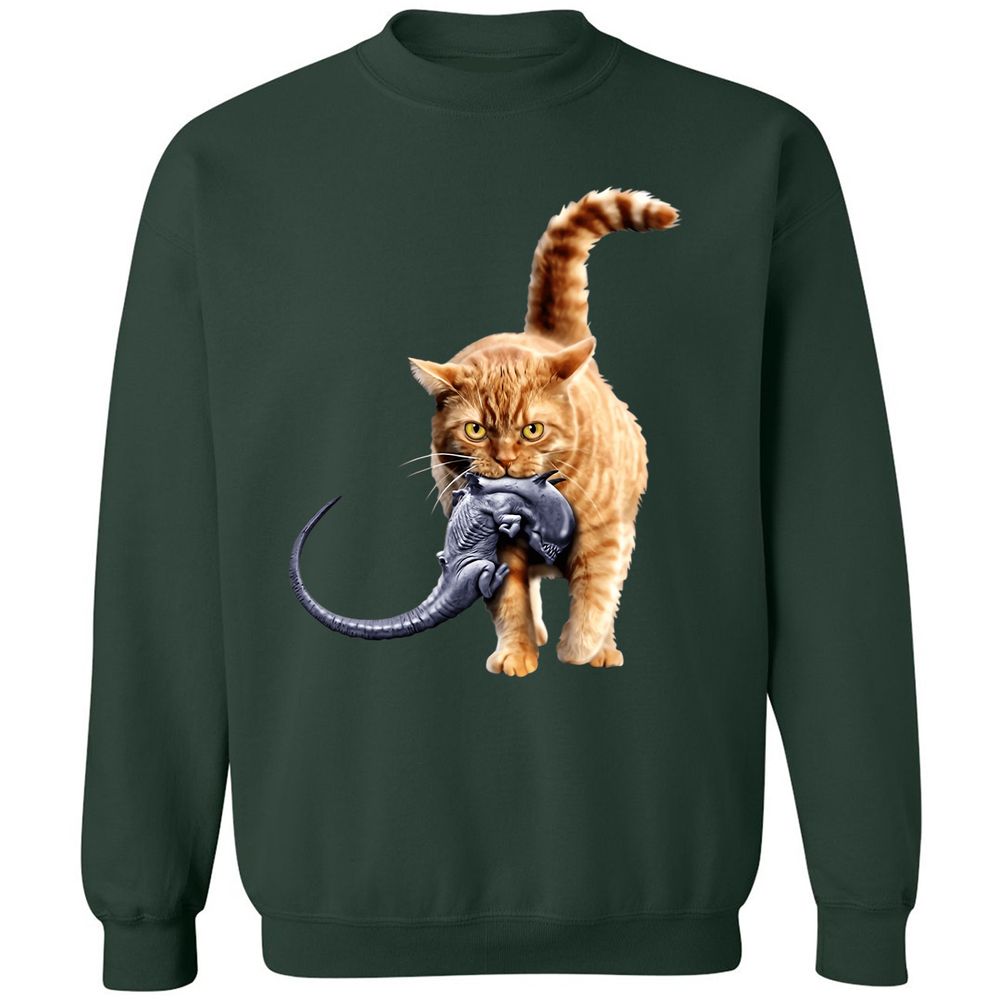 Classic Unisex Sweatshirt - 87KLZVBM - Forest Green - 4