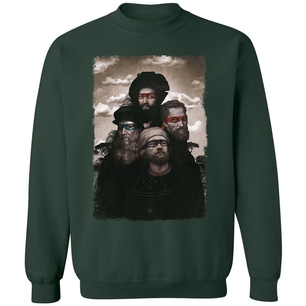 Classic Unisex Sweatshirt - FT2A8PVK - Forest Green - 4