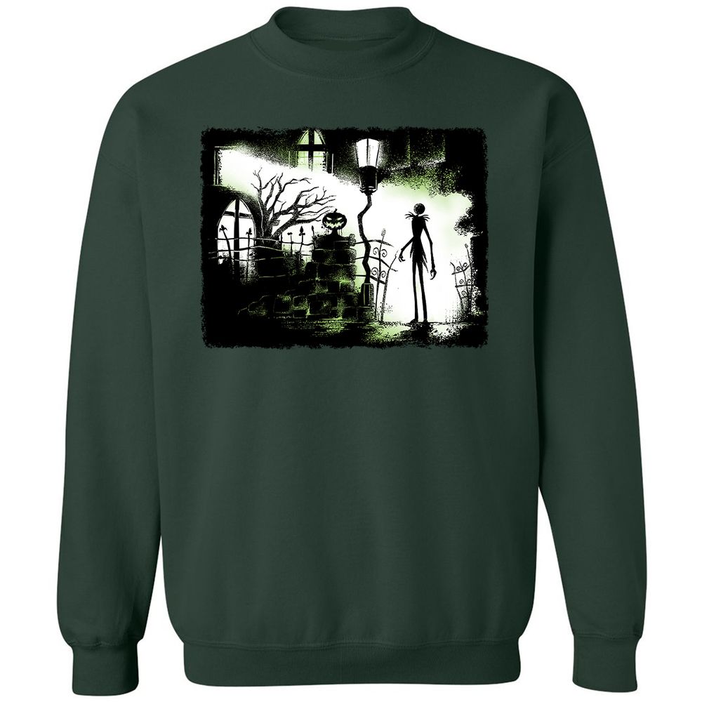 Classic Unisex Sweatshirt - Black - Forest Green - 4